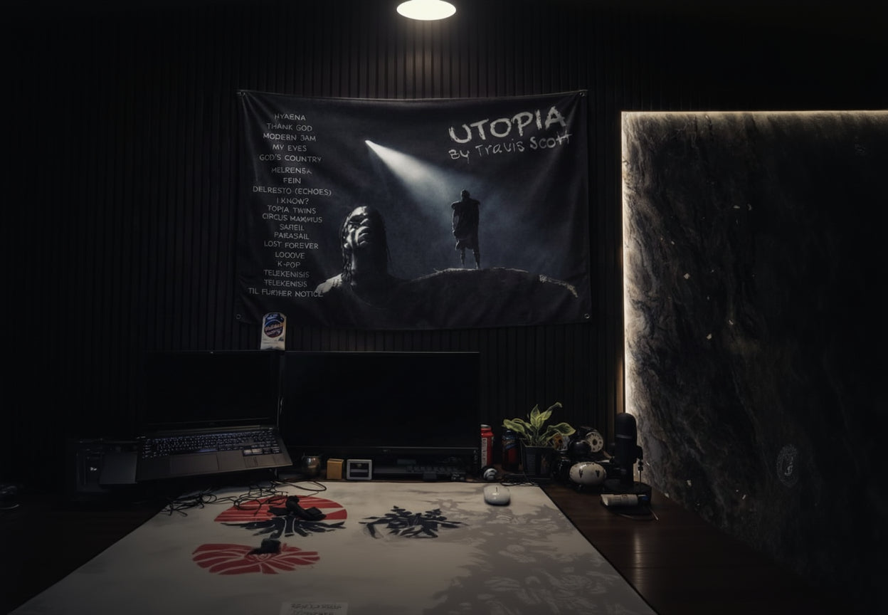 Utopia travis flag